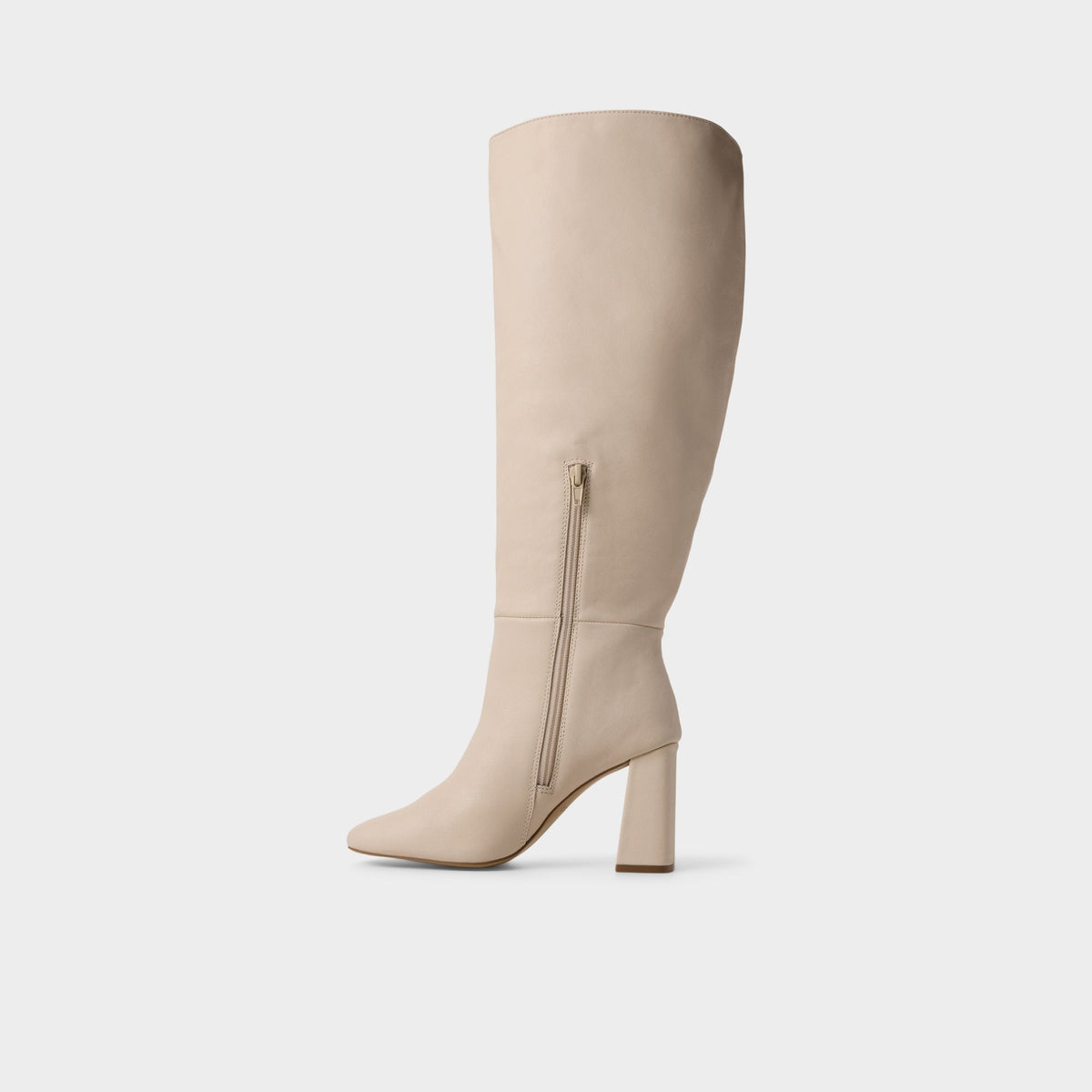Helana in Wc Cream - Knee-high boot, Block heel | Aldo