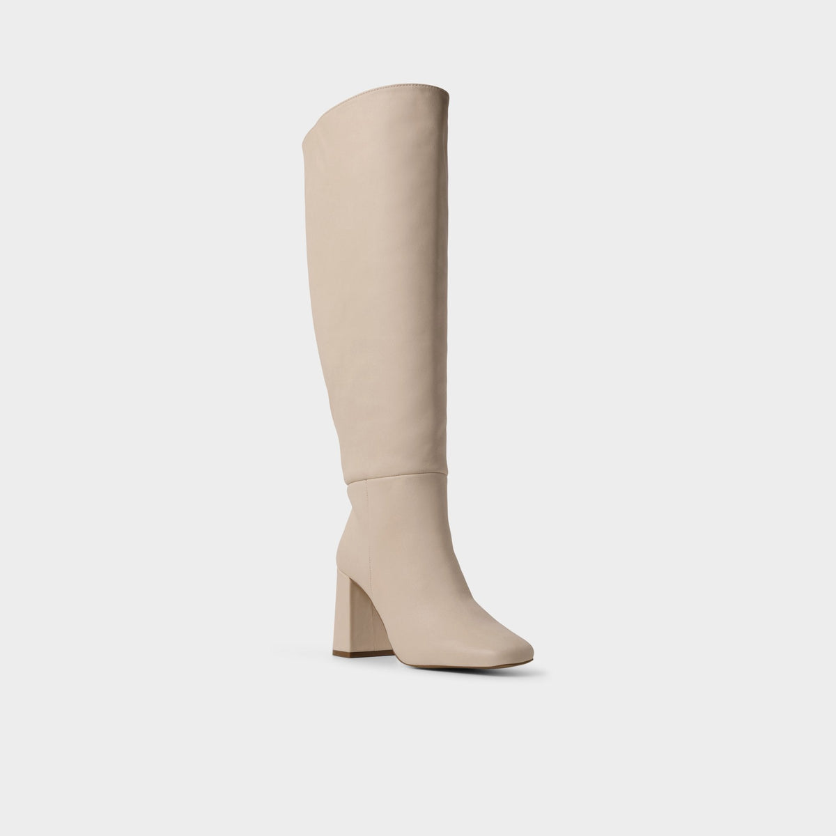 Helana in Wc Cream - Knee-high boot, Block heel | Aldo