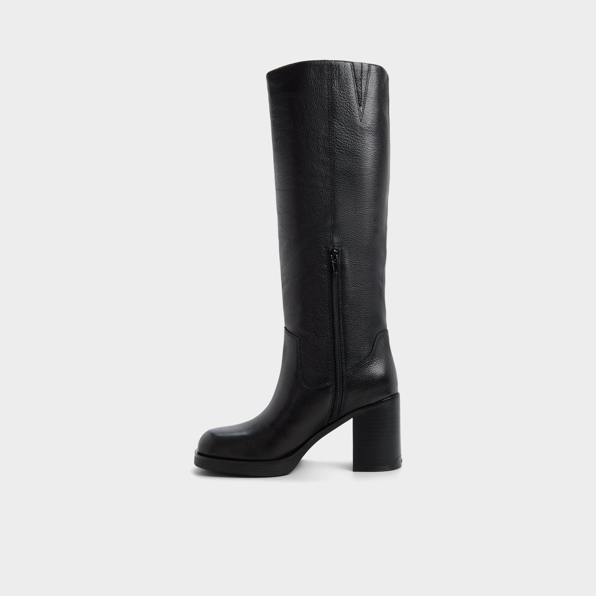 Juny in Black - Knee-high boot, Platform | Aldo