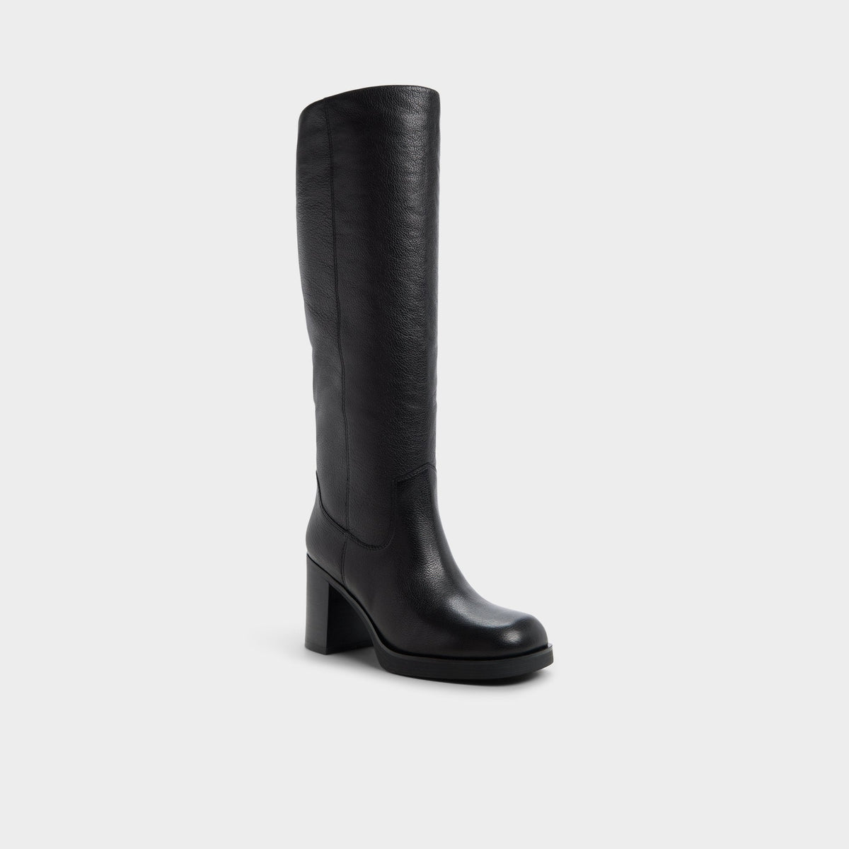 Juny in Black - Knee-high boot, Platform | Aldo