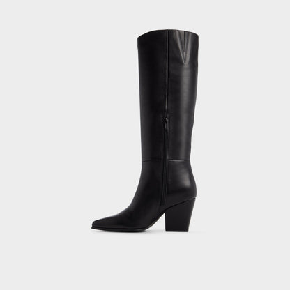 Kaelya in Black - Knee-high boot, Block heel | Aldo