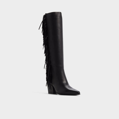 Kaelya in Black - Knee-high boot, Block heel | Aldo