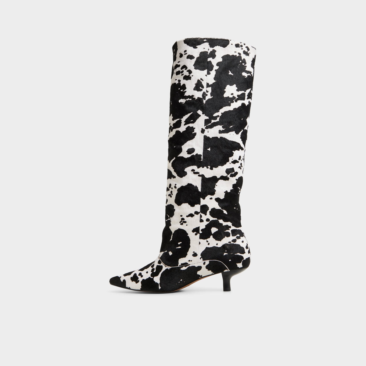 Everose in White Black - Knee-high boot, Kitten heel | Aldo