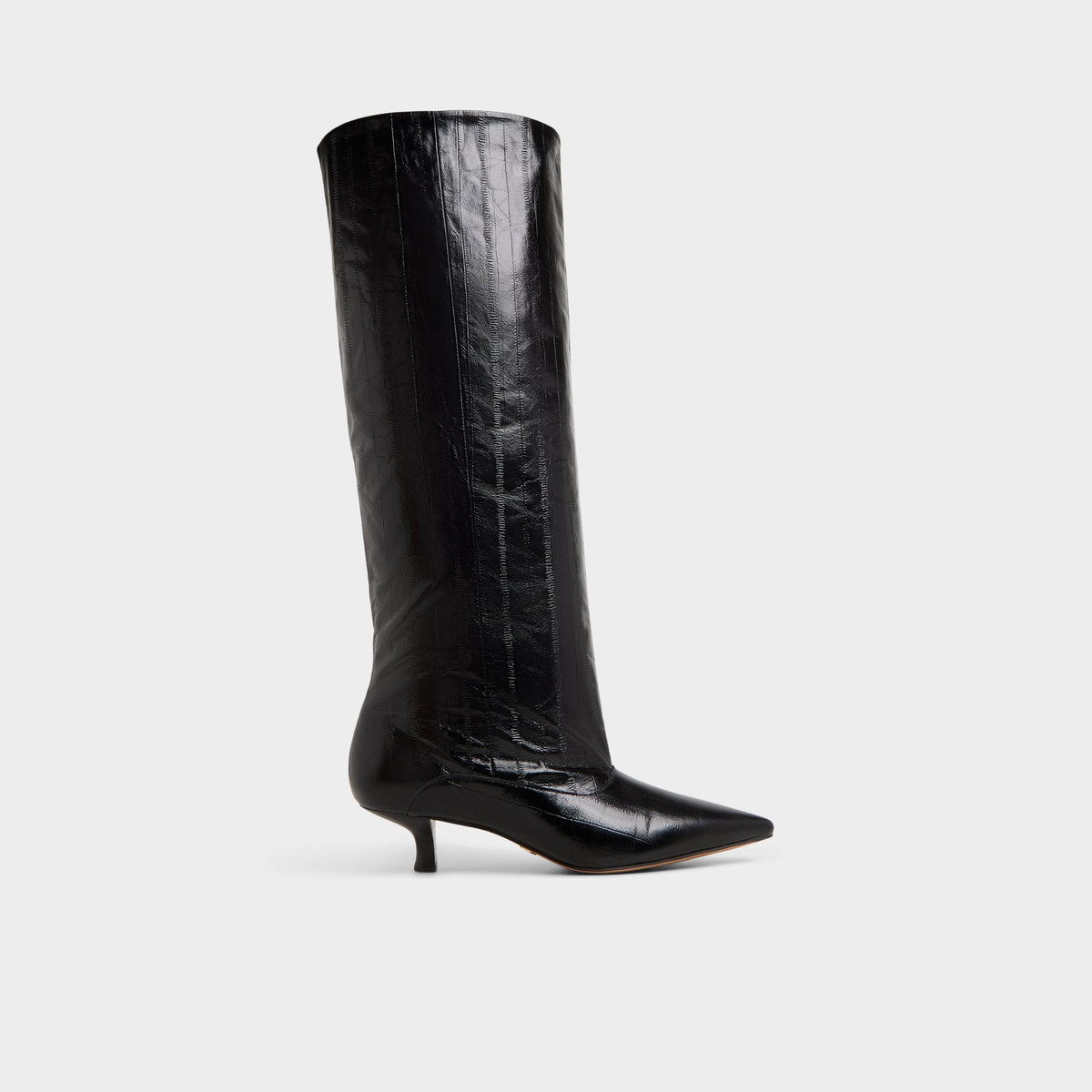 Everose in Black - Knee-high boot, Kitten heel | Aldo