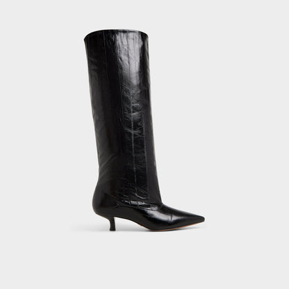 Everose in Black - Knee-high boot, Kitten heel | Aldo