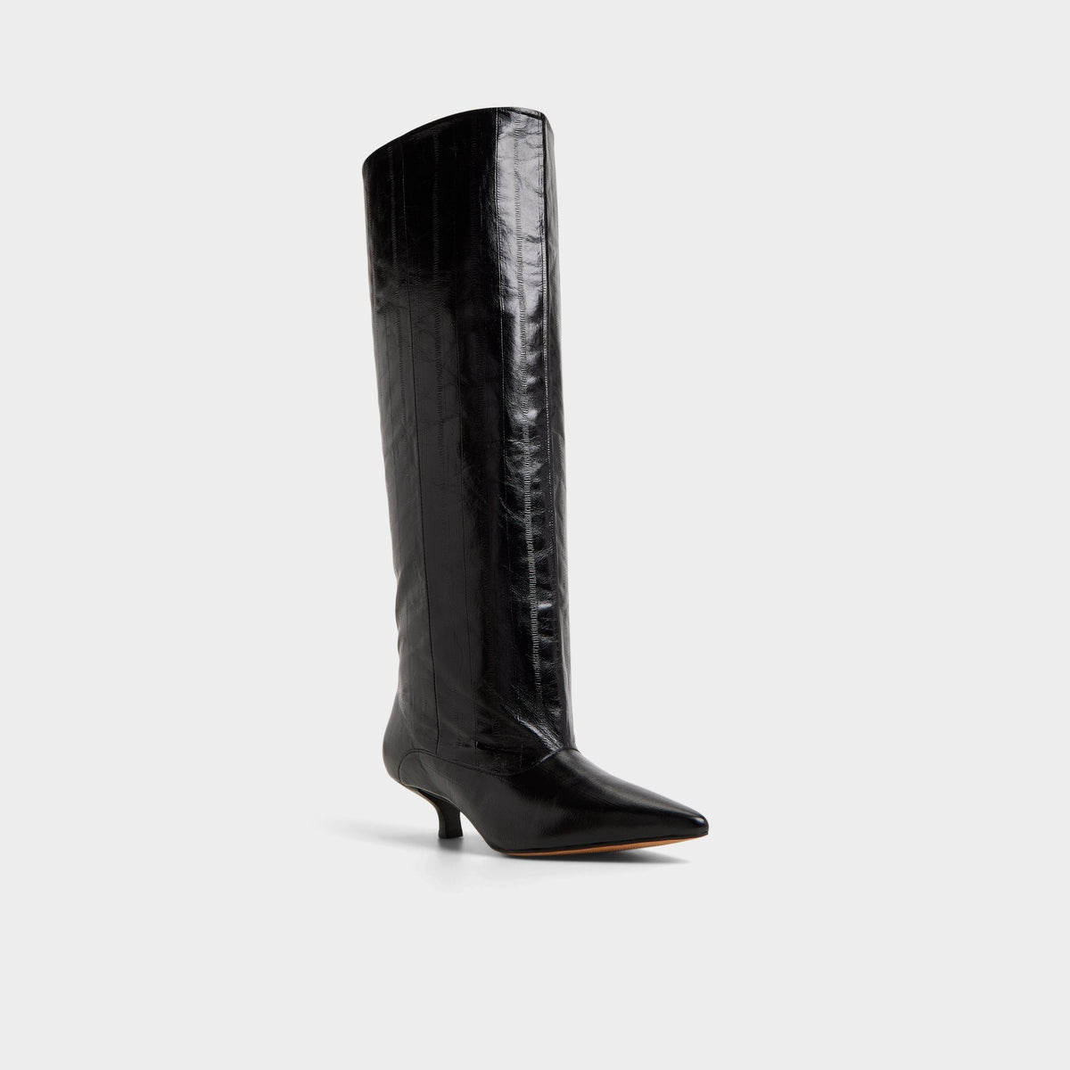 Everose in Black - Knee-high boot, Kitten heel | Aldo