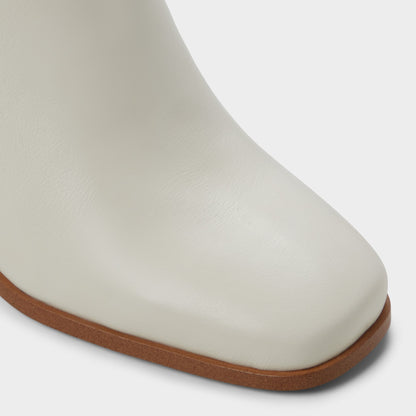 Elyze in White Bone - Knee-high boot, Block heel | Aldo