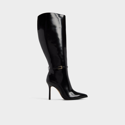 Maellie in Wc Black - Knee-high boot, Stiletto heel | Aldo