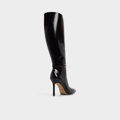 Maellie in Wc Black - Knee-high boot, Stiletto heel | Aldo