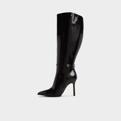 Maellie in Wc Black - Knee-high boot, Stiletto heel | Aldo