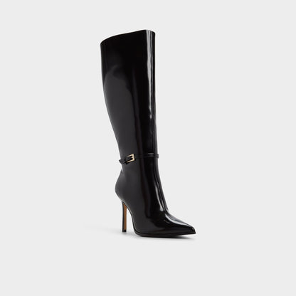 Maellie in Wc Black - Knee-high boot, Stiletto heel | Aldo