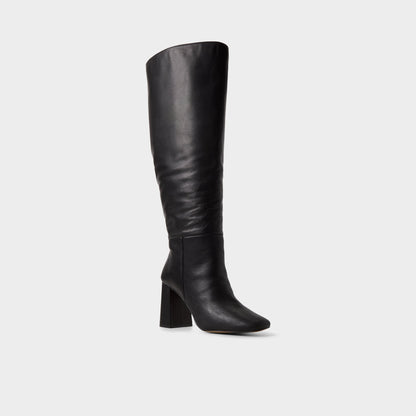 Helana in Wc Black - Knee-high boot, Block heel | Aldo