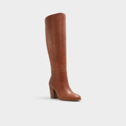 Belide Cognac Women's Tall Boots - Knee-high boot, Brown | Aldo