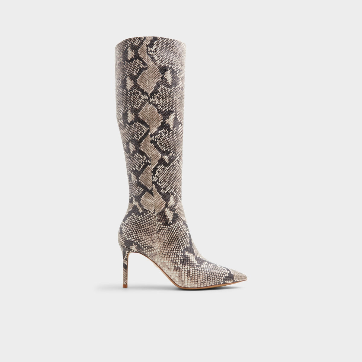 Laroche Beige Overflow Women's Tall Boots - Knee-high boot, Stiletto heel | Aldo