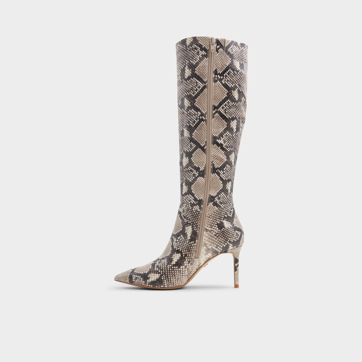 Laroche Beige Overflow Women's Tall Boots - Knee-high boot, Stiletto heel | Aldo