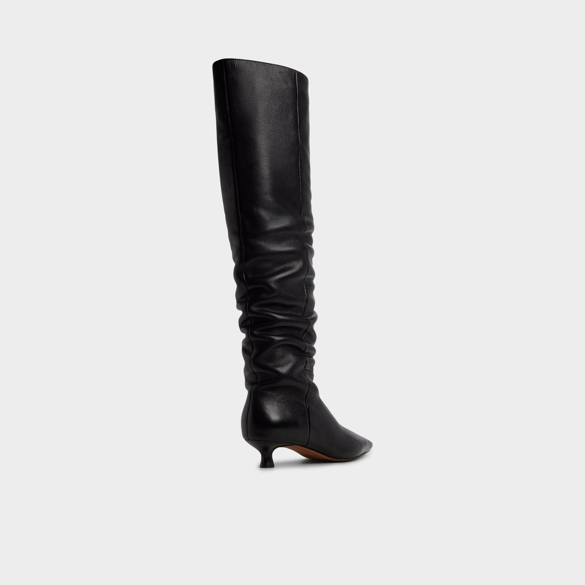 Muttsee Black Women's Tall Boots - Over-the-knee boot, Kitten heel | Aldo