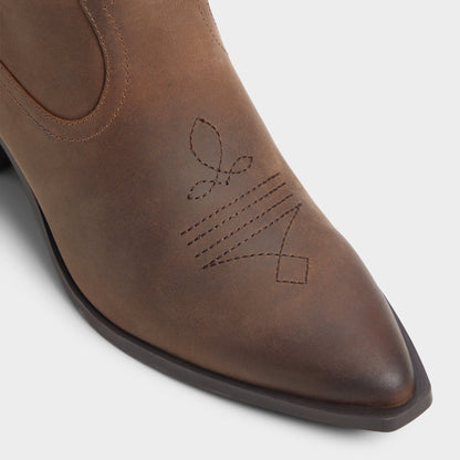 Nebraska Royal Brown Women's Western - Mid-calf western boot | Aldo