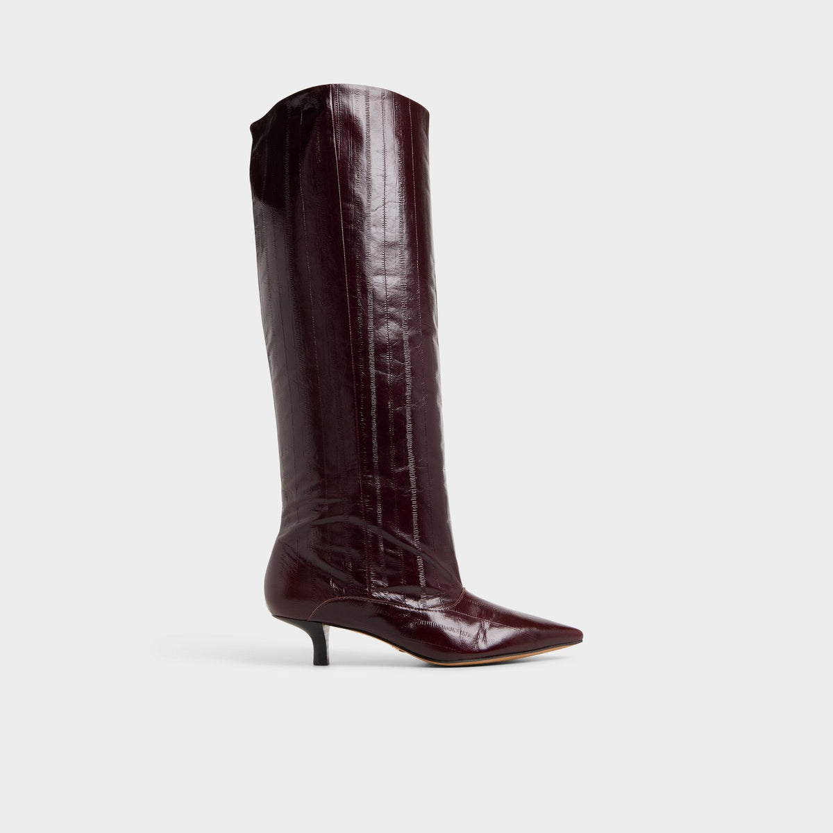 Everose in Bordo - Knee-high boot, Kitten heel | Aldo