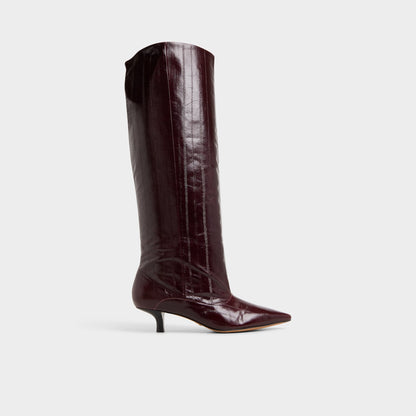 Everose in Bordo - Knee-high boot, Kitten heel | Aldo