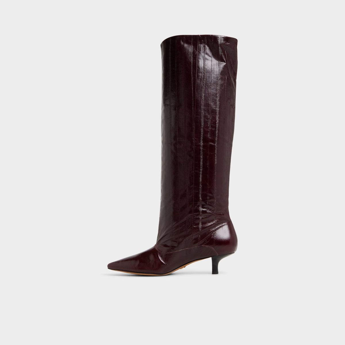 Everose in Bordo - Knee-high boot, Kitten heel | Aldo