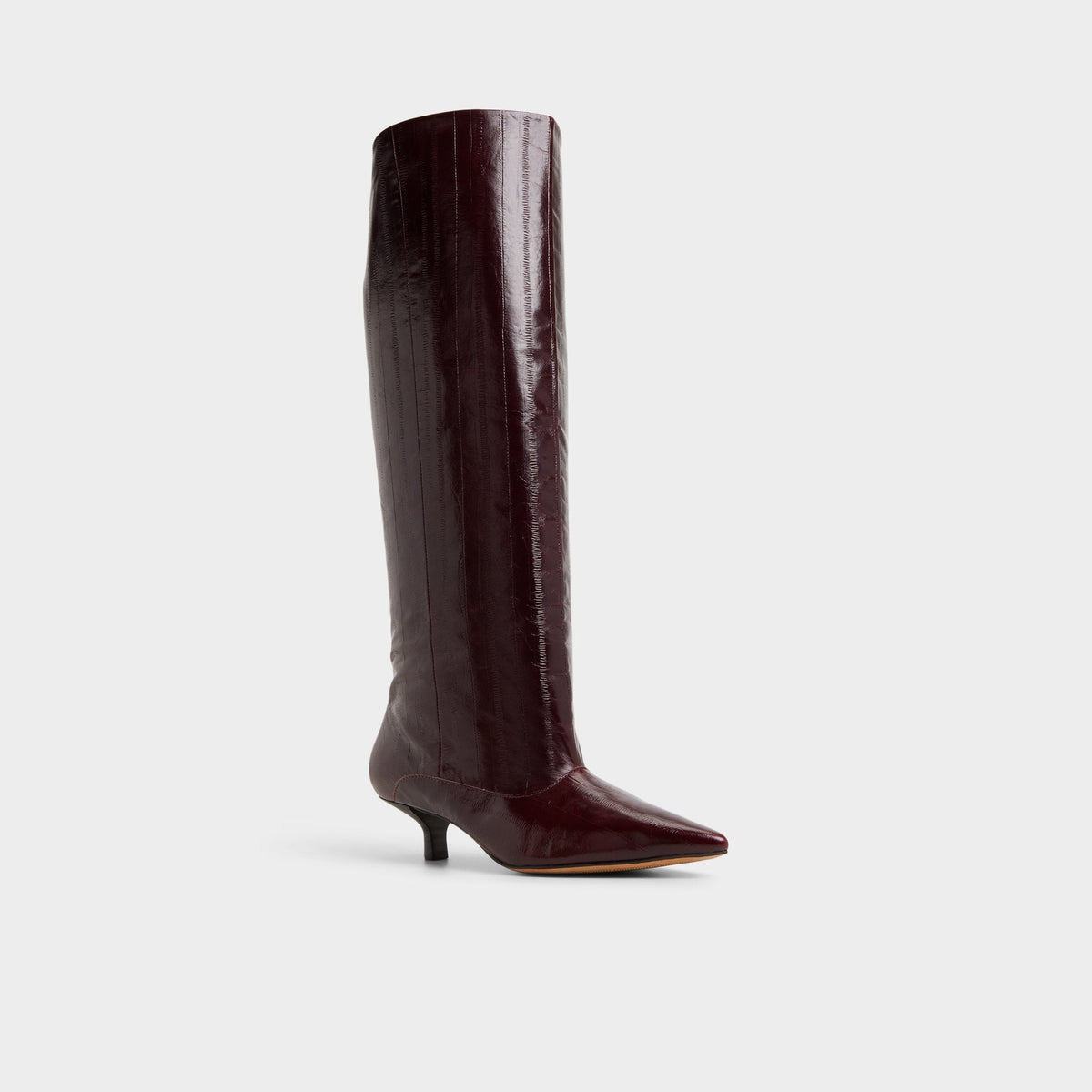 Everose in Bordo - Knee-high boot, Kitten heel | Aldo