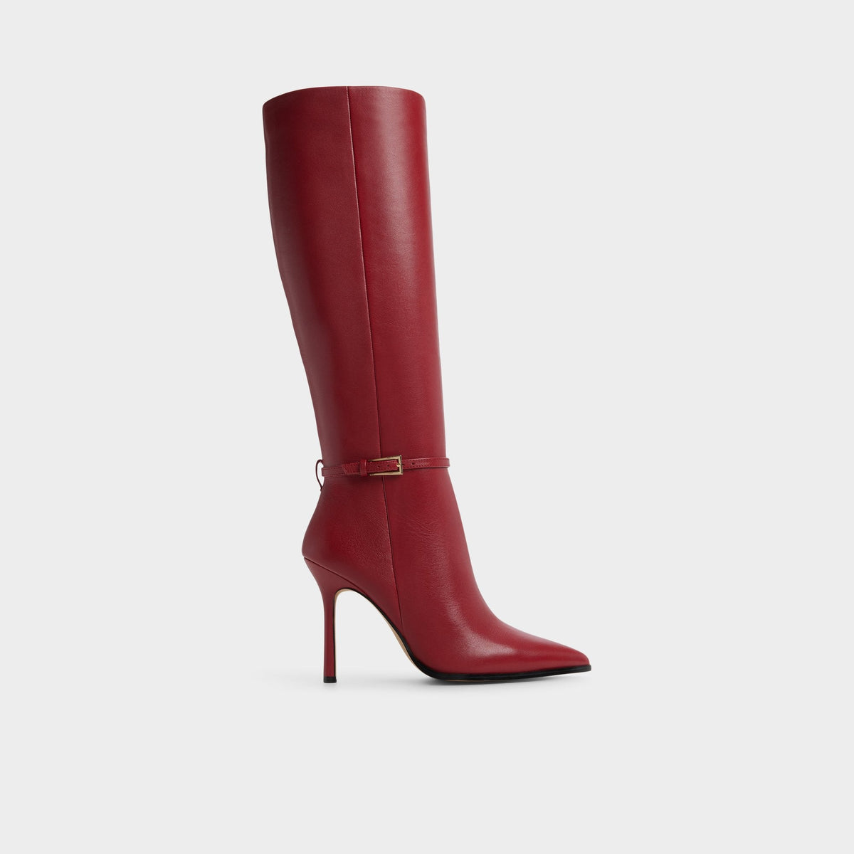 Maellie in Dark Red - Knee-high boot, Stiletto heel | Aldo