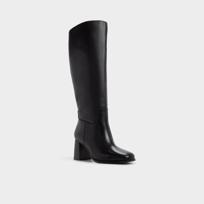 Elyze in Wc Black - Knee-high boot, Block heel | Aldo