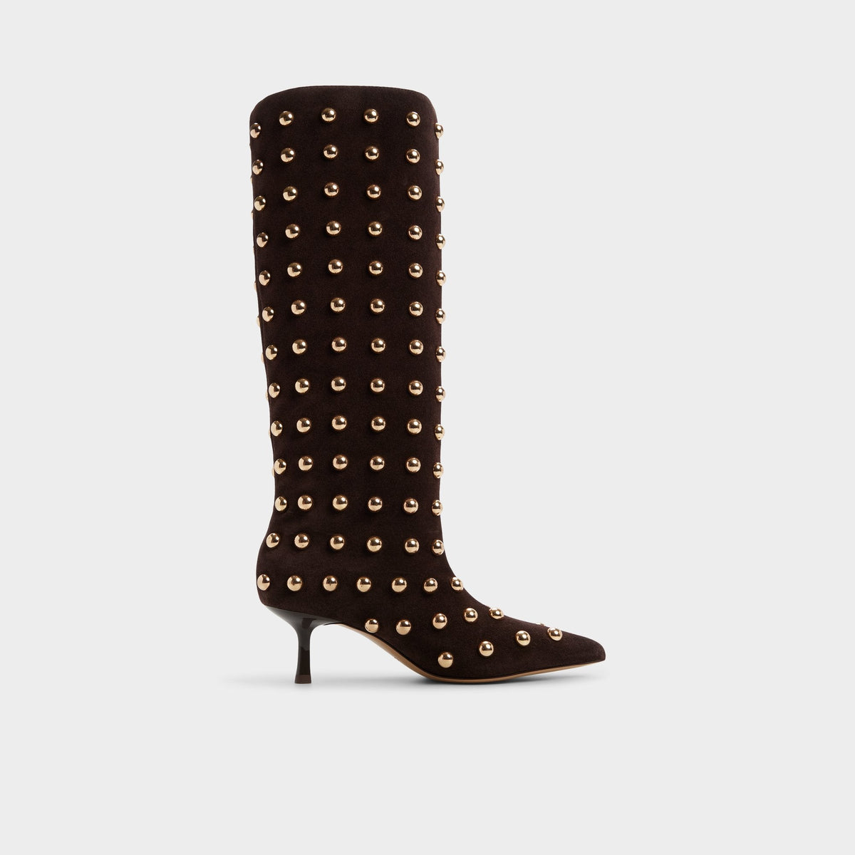 Selora in Medium Brown - Knee-high boot, Stiletto heel | Aldo