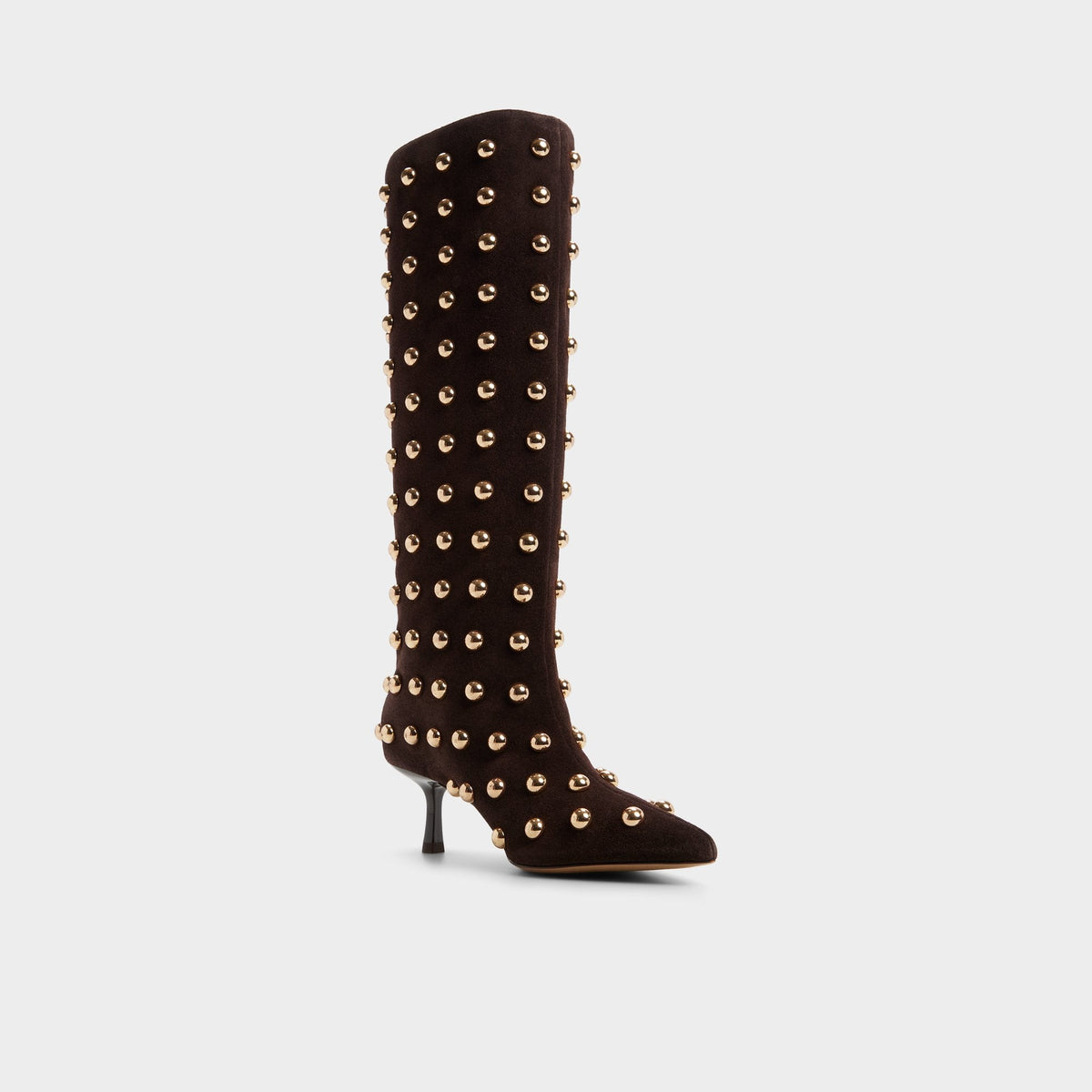Selora in Medium Brown - Knee-high boot, Stiletto heel | Aldo
