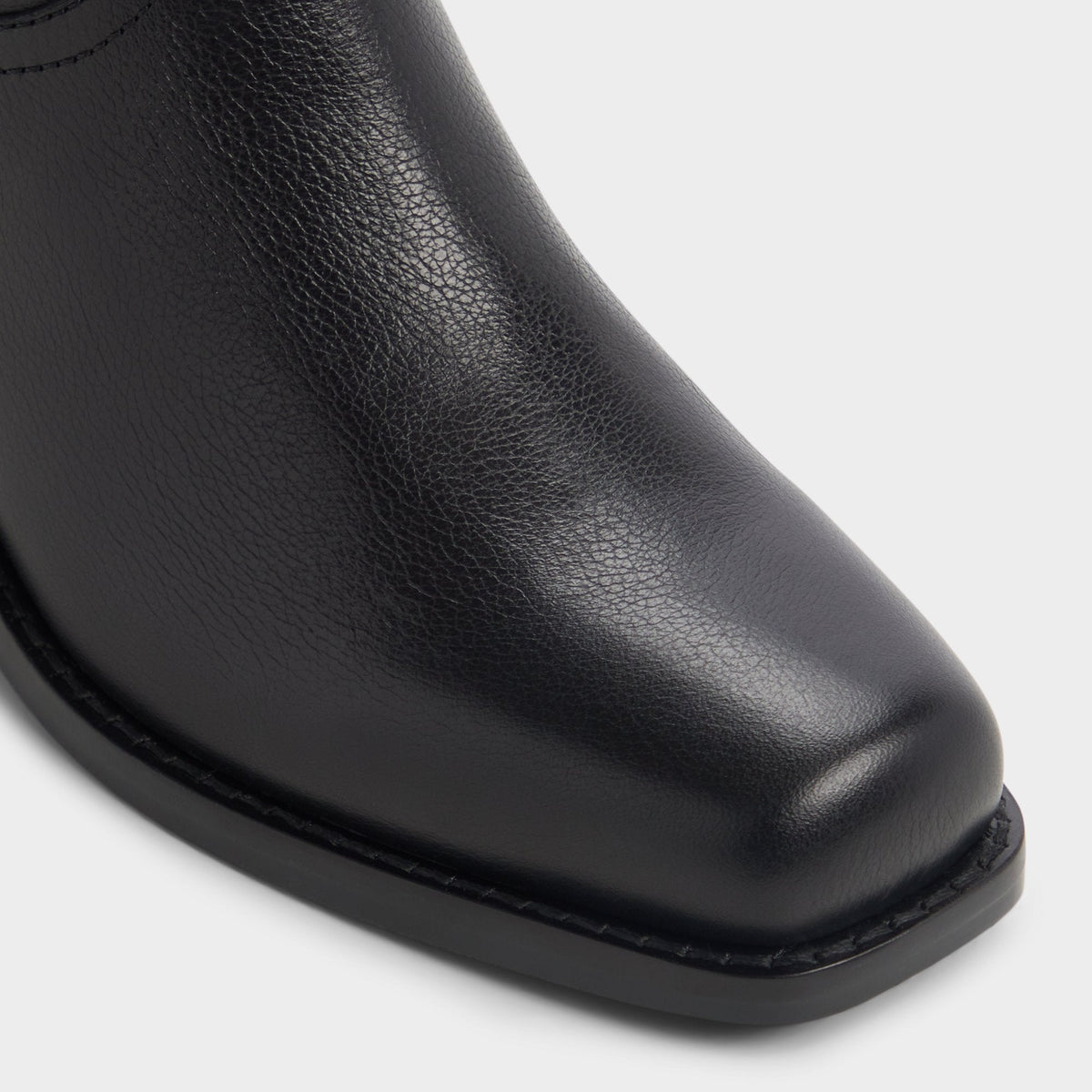 Emberlyn in Black - Knee-high western boot, Cup sole | Aldo