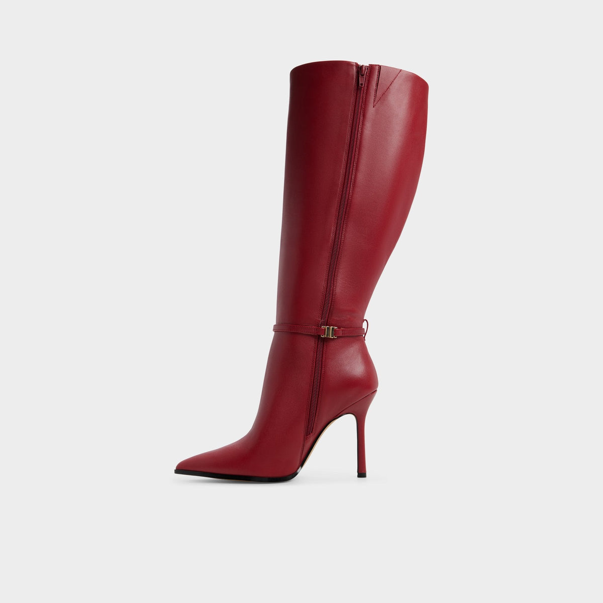 Maellie in Wc Dark Red - Knee-high boot, Stiletto heel | Aldo