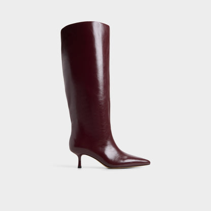 Selora in Wc Burgundy - Knee-high boot, Stiletto heel | Aldo