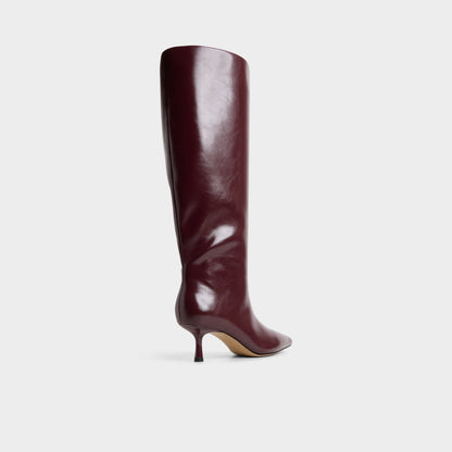 Selora in Wc Burgundy - Knee-high boot, Stiletto heel | Aldo