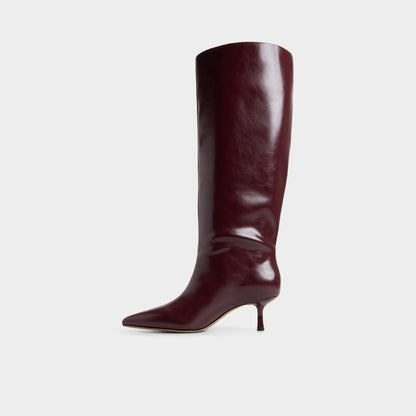 Selora in Wc Burgundy - Knee-high boot, Stiletto heel | Aldo