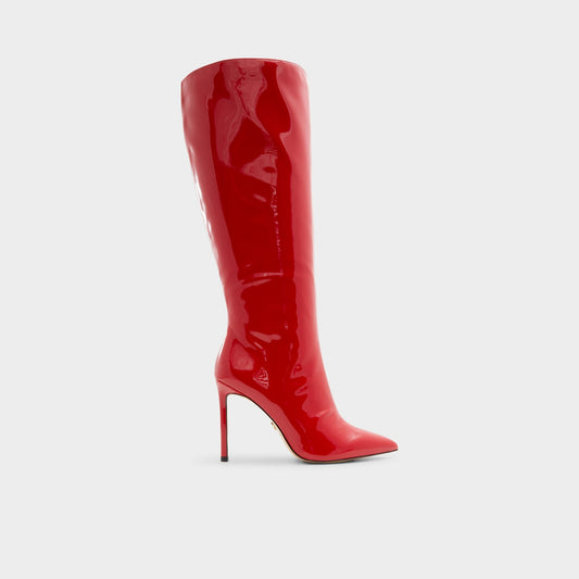 Agathea-wc Red Women's Tall Boots - Knee-high boot, Stiletto heel | Aldo