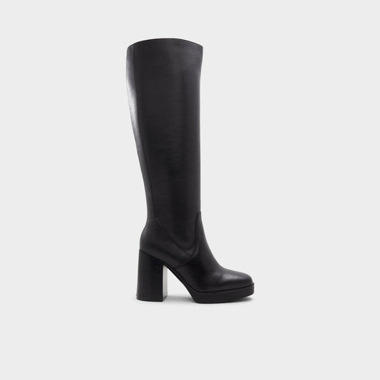 Equine Black Women's Tall Boots - Knee-high boot, Black | Aldo