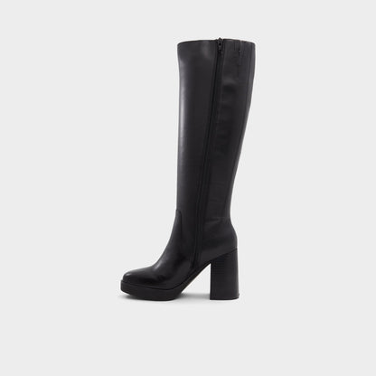 Equine Black Women's Tall Boots - Knee-high boot, Black | Aldo