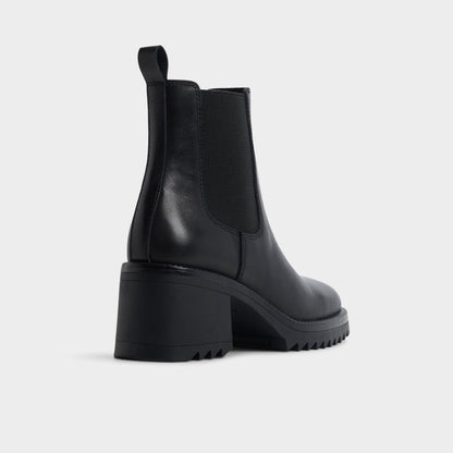 Anneliese in Black - Chelsea boot, Lug sole | Aldo