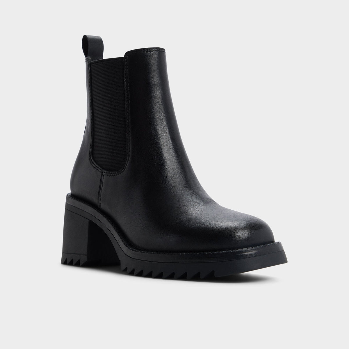 Anneliese in Black - Chelsea boot, Lug sole | Aldo