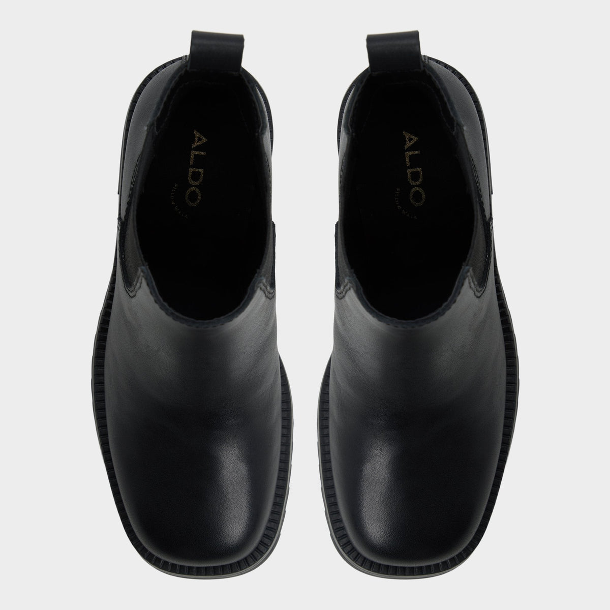Anneliese in Black - Chelsea boot, Lug sole | Aldo