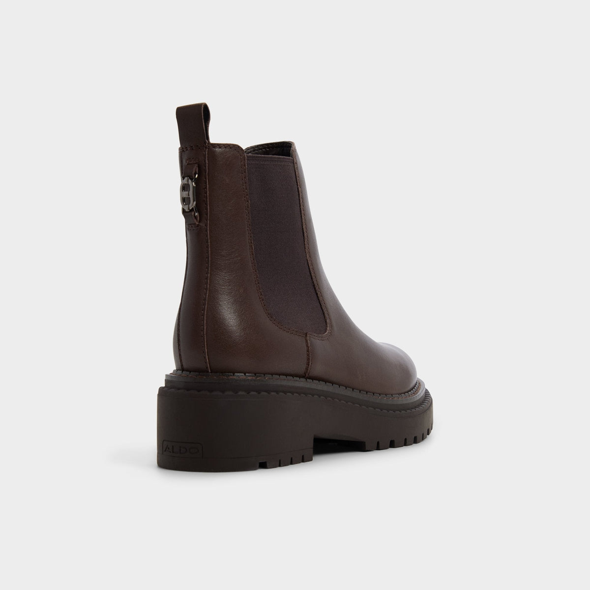 Bestina in Dark Brown - Chelsea boot, Lug sole | Aldo