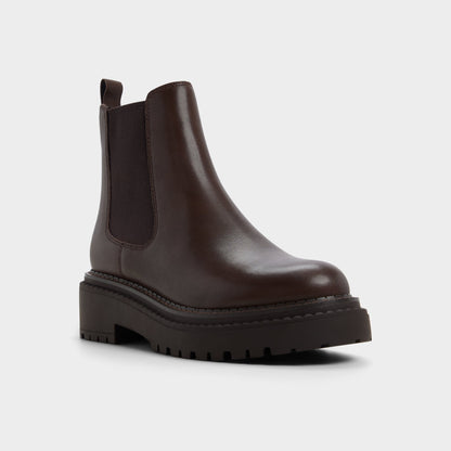 Bestina in Dark Brown - Chelsea boot, Lug sole | Aldo
