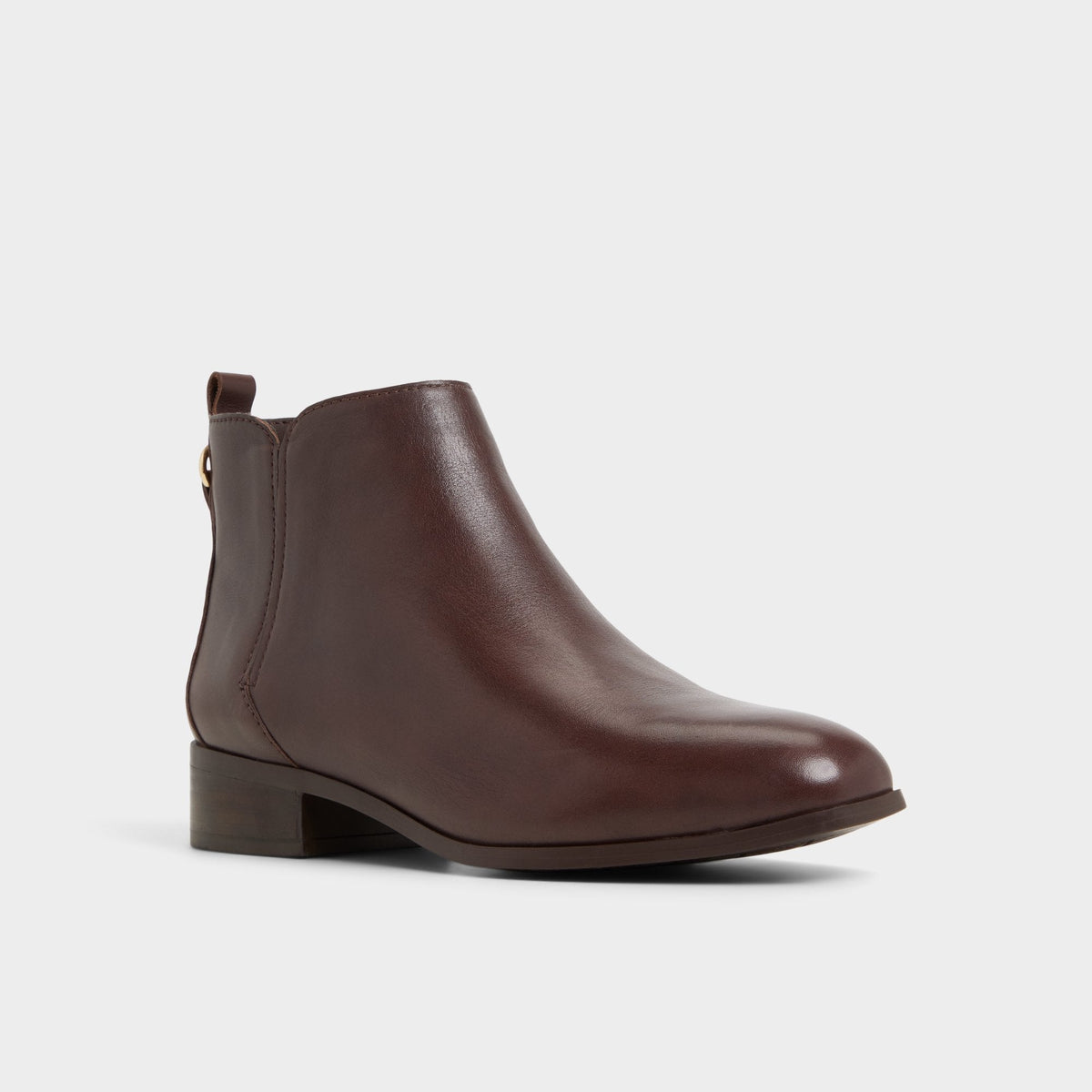 Verity in Dark Brown - Chelsea boot, Block heel | Aldo