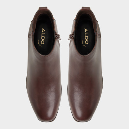 Verity in Dark Brown - Chelsea boot, Block heel | Aldo