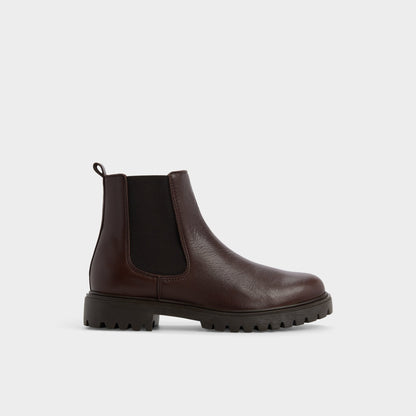 Adalitlan in Medium Brown - Chelsea boot, Lug sole | Aldo