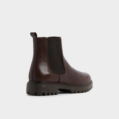 Adalitlan in Medium Brown - Chelsea boot, Lug sole | Aldo