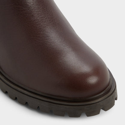 Adalitlan in Medium Brown - Chelsea boot, Lug sole | Aldo