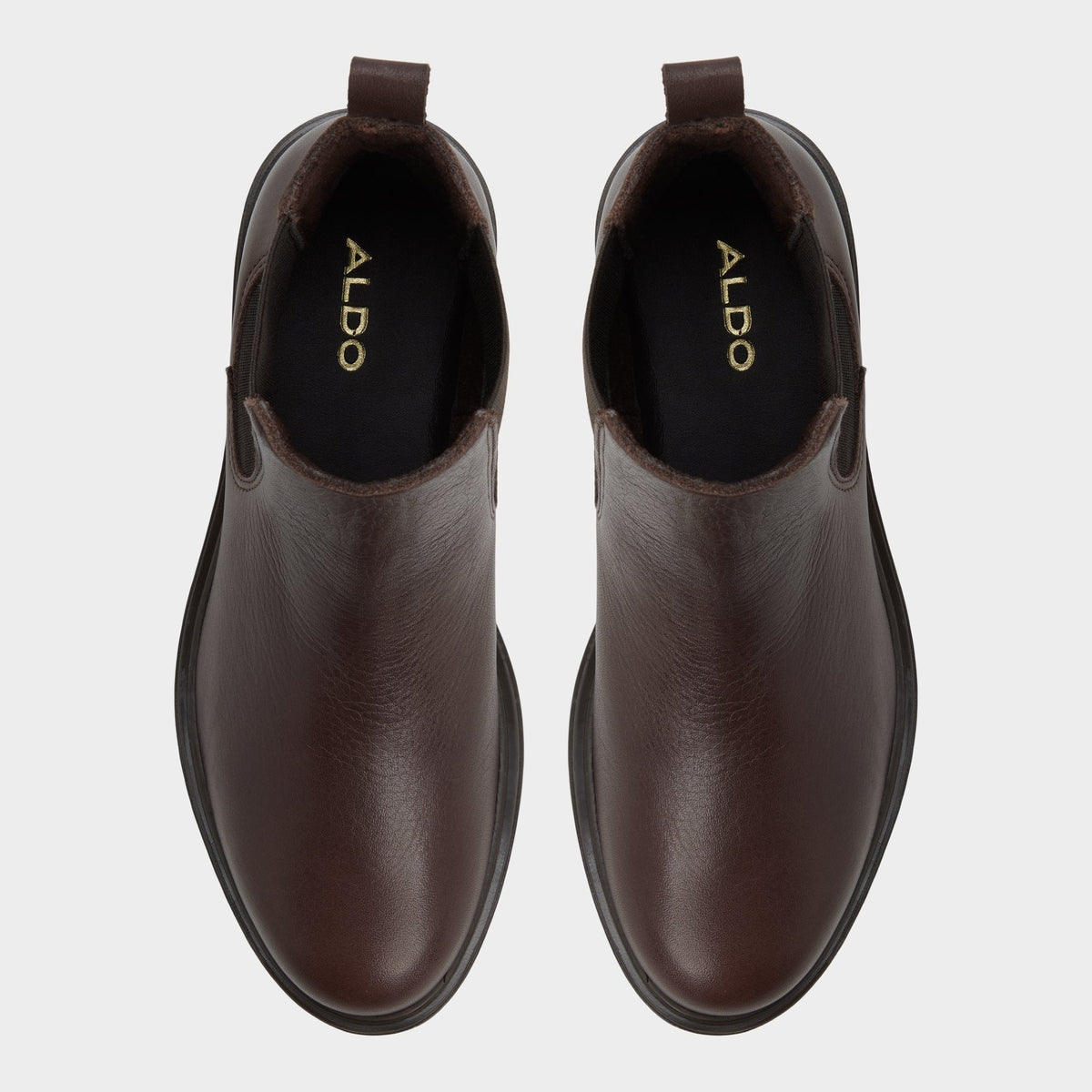 Adalitlan in Medium Brown - Chelsea boot, Lug sole | Aldo