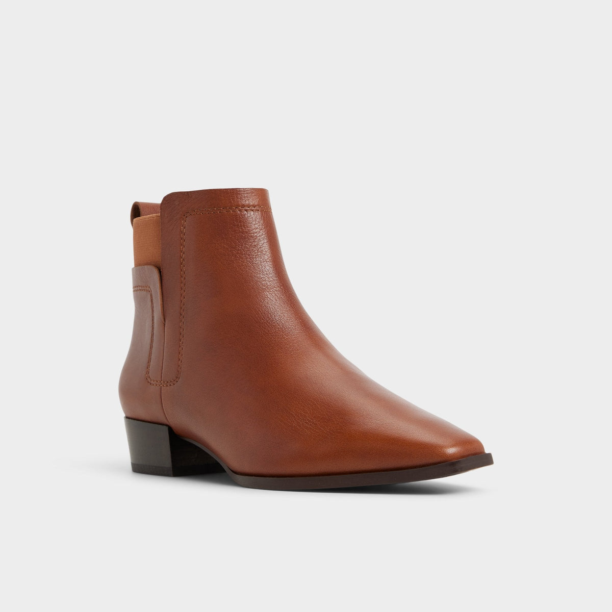 Raneldar in Medium Brown - Chelsea boot, Block heel | Aldo