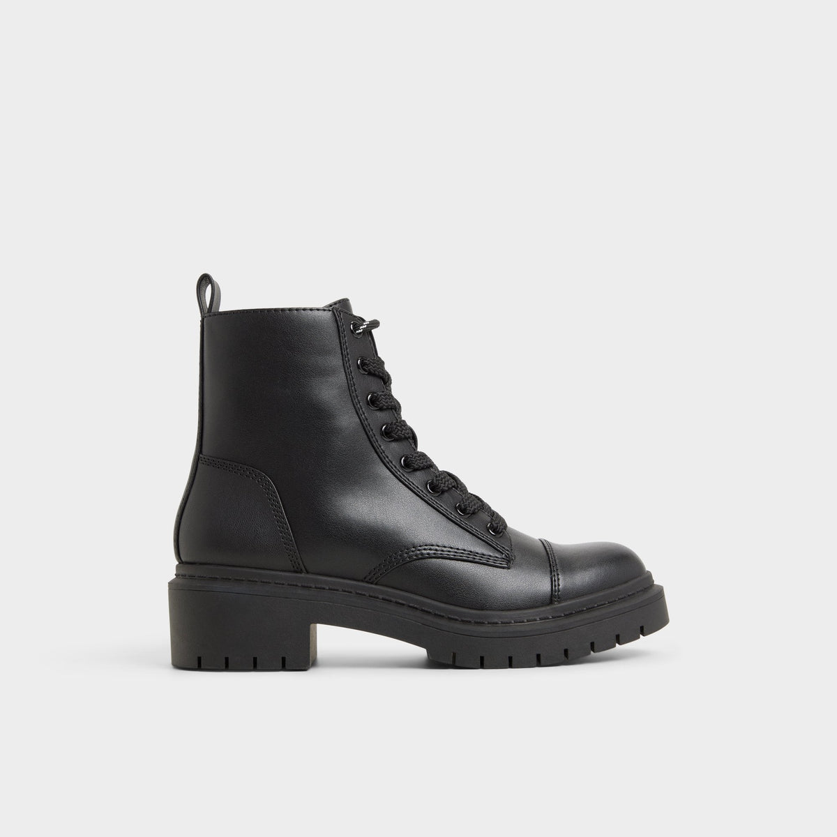 Goer Black Women's Casual boots - Combat ankle boot, Lug sole | Aldo